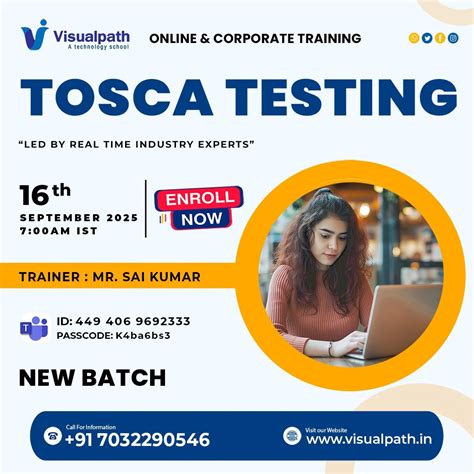 Tosca Automation Training and Tosca Testing | Visualpath 2025