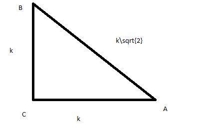 In a right triangle ABC, right-angled at c, if tan A = 1, then verify ...