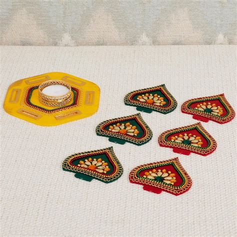Buy Utsav Rangoli Tealight Holder from Home Centre at just INR 249.0