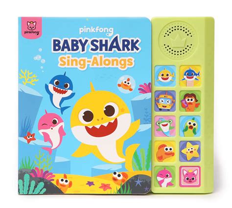 Buy Baby Shark Sing-Alongs 10 Button Sound Book | Baby Shark Toys ...