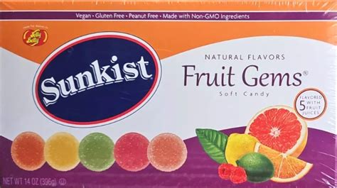 Amazon.com: Jelly Belly Sunkist® Fruit Gems (Individually Wrapped) - 2 ...
