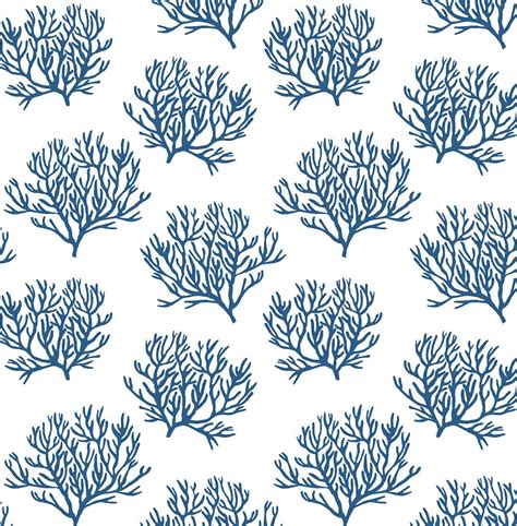 Download Blue Coral Pattern Background Wallpaper | Wallpapers.com