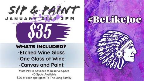 Sip & Paint fundraiser for the Long Family!, The End Zone Bar and Grill ...