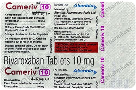 Cameriv 10 MG Tablet (14): Uses, Side Effects, Price & Dosage | PharmEasy