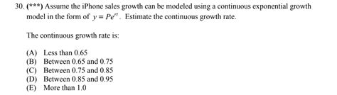 Continuous Exponential Growth Model 的图像结果