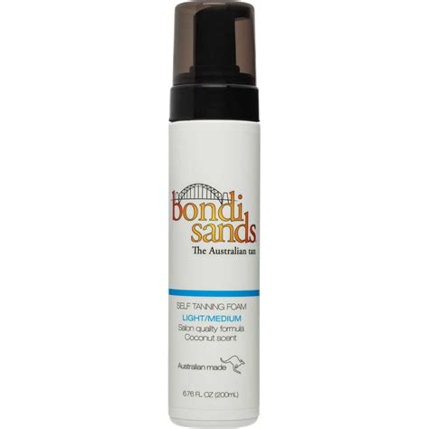 Bondi Sands Self Tanning Foam - Light/Medium 200mL | BIG W