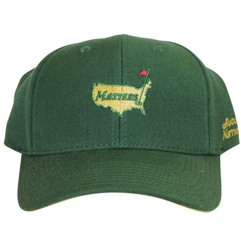 Lot Detail - Masters Green Wool Structured Augusta National Hat
