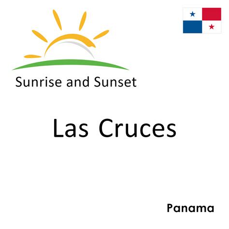Sunrise and Sunset Times in Las Cruces, Panama