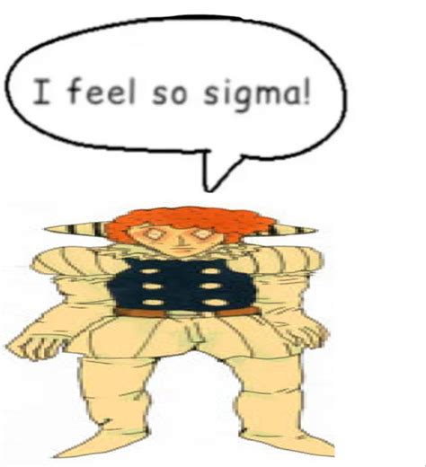 I feel so sigma! | Goofy drawing, Cute drawings, Silly images