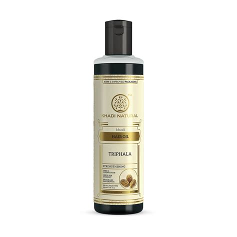 Buy Khadi Natural Triphala Herbal Hair Oil|Stimulates hair follicles ...