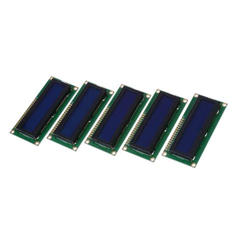 KEKEYANG 5x 1602 16x2 Character LCD LCM Display Module HD44780 ...