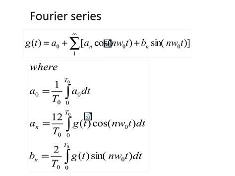 Fourier Series Representation | PPT