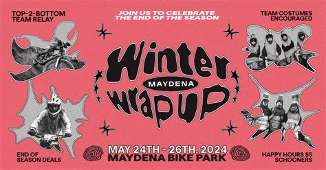 2024 Winter Wrap Up, Maydena Bike Park, Claremont, 24 May to 26 May ...