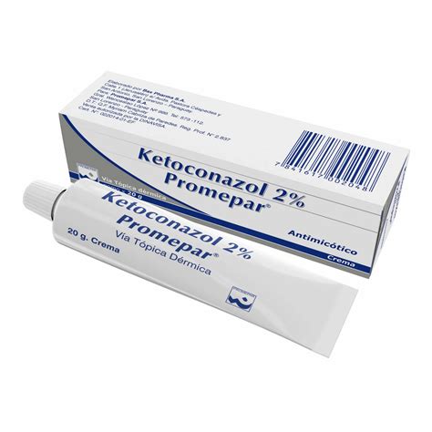 Ketoconazol 2% Crema Promepar - Cont. 20 gr. | Punto Farma