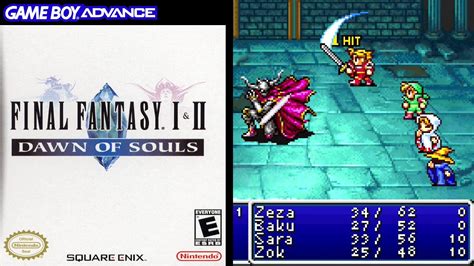 Final Fantasy I & II: Dawn of Souls ... (GBA) Gameplay