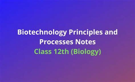 Biotechnology Chapter of Class 12 的图像结果