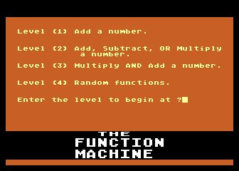 Image result for The Function Machine