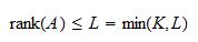 Image result for Rank of a Matrix Math