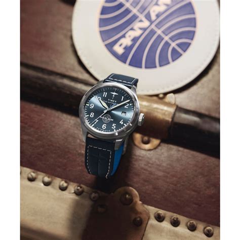TIMEX Waterbury Traditional Blue Round Dial Mechanical Automatic Men's
