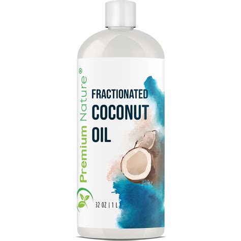 Premium Nature Fractionated Coconut Oil - Cold Pressed Pure MCT Oil ...