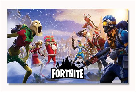 Tamatina Fortnite Characters Battle Royal Wall Poster (Laminated Paper ...