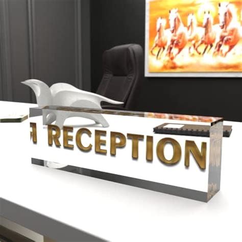 OOCLAS Name Plates for Receptionist, Reception Desk NamePlates, Office ...