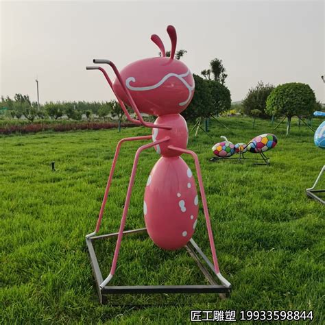 不锈钢蚂蚁雕塑，园林景观小区适合摆放的小品！ - 深圳市巧工坊工艺饰品有限公司