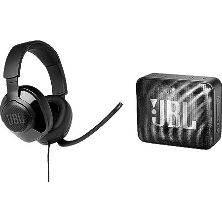 JBL Quantum 100 Wired Over Ear Gaming Headphones with Mic, 40mm Dynamic ...