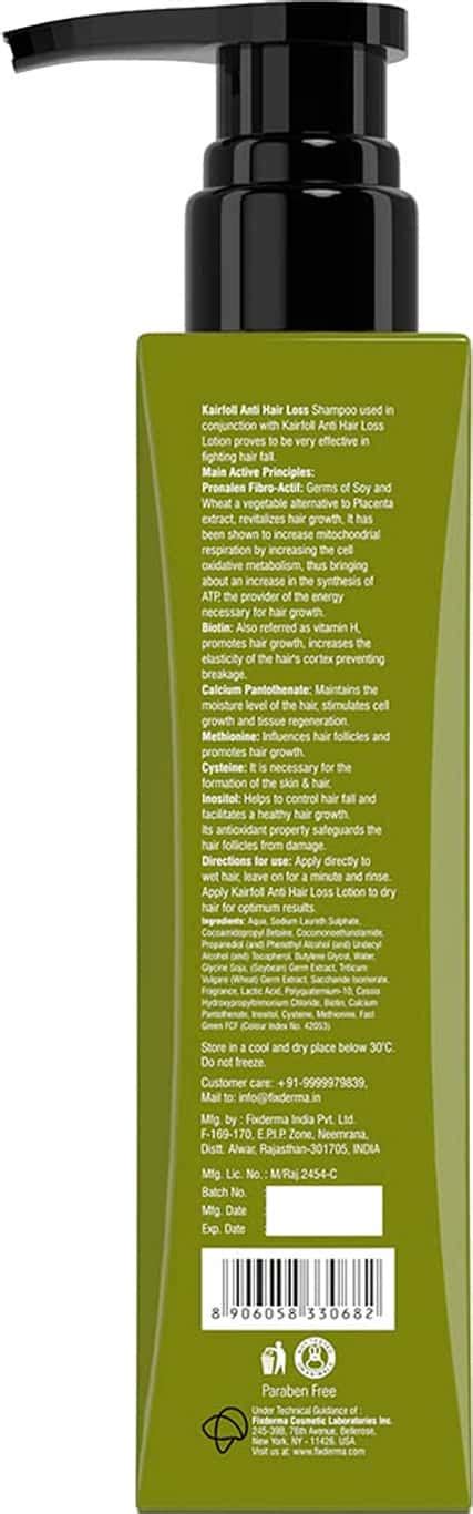 Buy FIXDERMA KAIRFOLL ANTI HAIRLOSS SHAMPOO Online & Get Upto 60% OFF ...