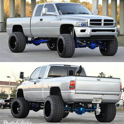 2nd Gen Cummins Diesel Truck with Big Tires and Rims