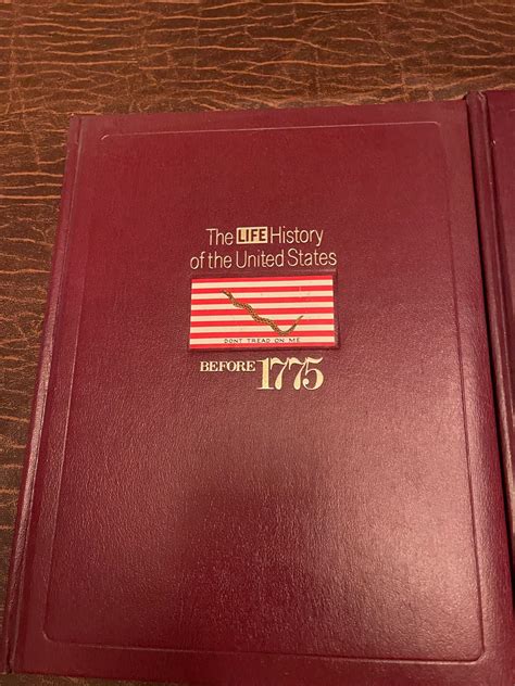 Time Life Book the Life History of the United States 7 Books Red ...