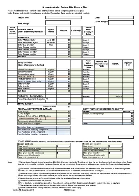 50 Professional Financial Plan Templates [Personal & Business] ᐅ