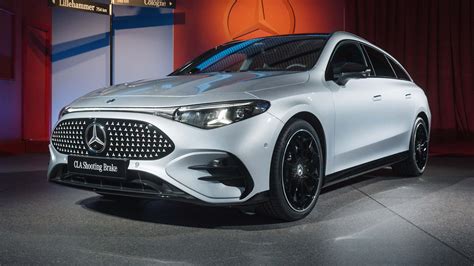 Mercedes Made An Electrified CLA Wagon With Stars In The Roof