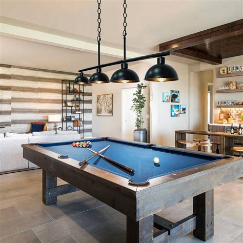 Billiard Lighting Kitchen Contemporary Pool / Billiard Table Light