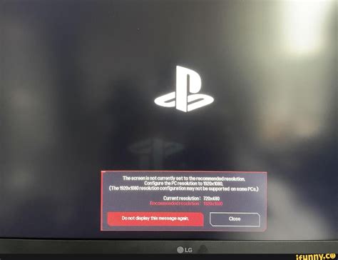 Image result for Not Set to Recommended Resolution Message