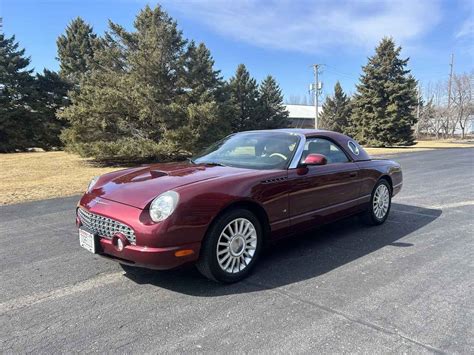 2004 Ford Thunderbird With 16K Miles Up For Auction