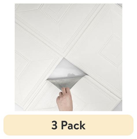 (3 pack) Abyssaly Peel and Stick Ceiling Tile 13.7" x 13.7" 16 Pcs ...
