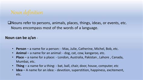 Noun and its types | PPTX