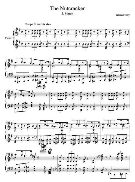 Nutcracker March Cello Sheet Music at Roderick Wilkerson blog