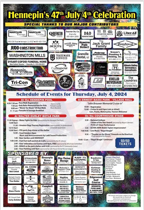 Thunder on the Illinois - Hennepin 4th of July Celebration, Hennepin ...