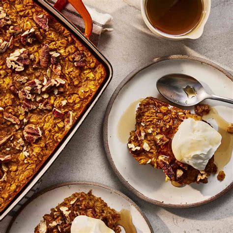 Pumpkin Baked Oatmeal