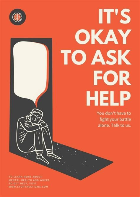 Free custom printable mental health awareness posters canva – Artofit