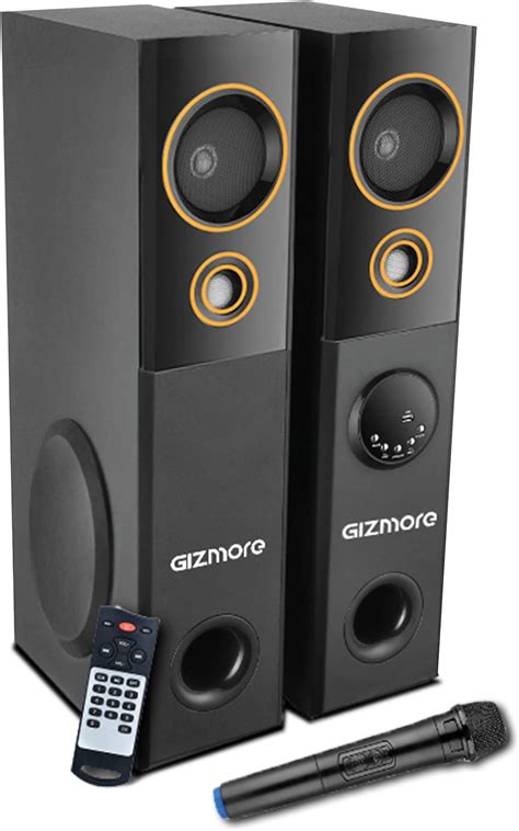 FRONTECH CRUX 1.0 Tower Speaker System - 80W, Bluetooth 5.0, USB|FM ...