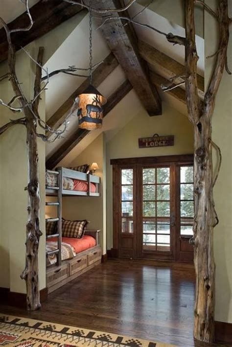 country bunk bed room. I L. O. V. E. this!!!! Bunk Rooms, Bunk Beds ...