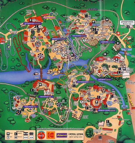 Busch Gardens Williamsburg Water Park Map | Fasci Garden