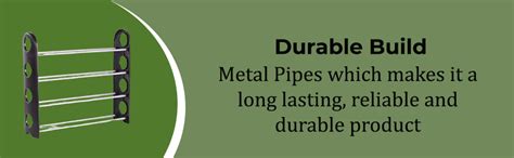 Growys Shoe Rack Organizer 4 Layer Multipurpose Stand Book Shelf Rack ...