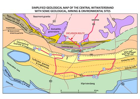 ODPre2 Witwatersrand; geology, historical mining and environment