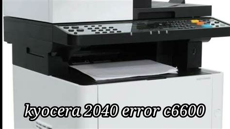 Image result for Error Code C6600