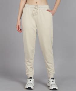 Alan Jones Solid Women Beige Track Pants - Buy Alan Jones Solid Women ...