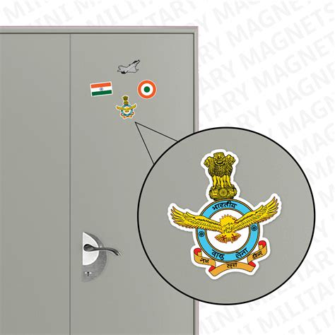 Shop Indian Air Force Logo Mini Fridge Magnet - DeltaTac – DeltaTac.shop